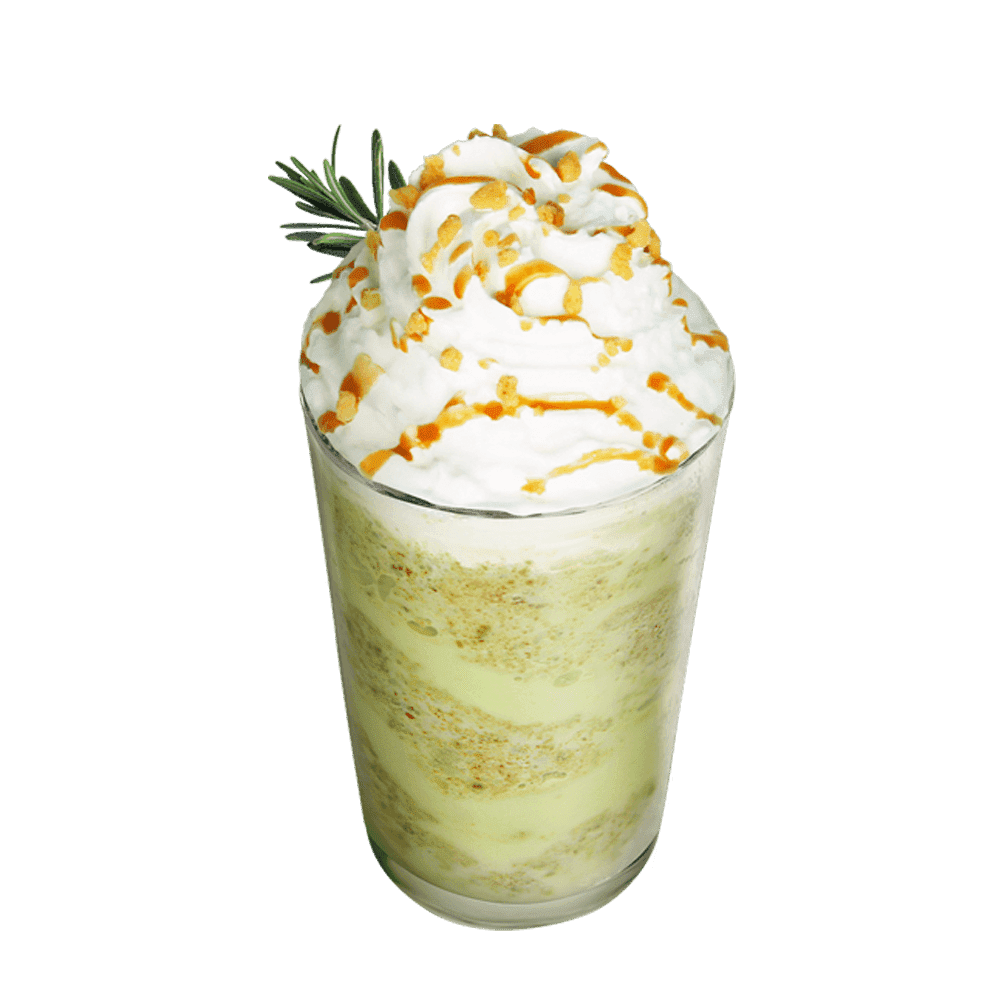 Pistachio Salted Caramel Frappeno